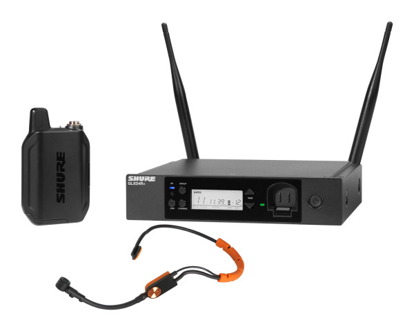 Shure GLXD14R+/SM31 Wireless Headset Rackmount System GLXD1+/SM31 Z4 - Main Image