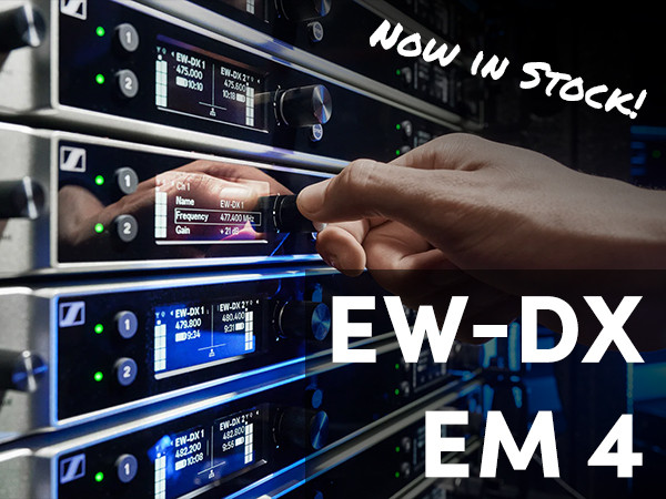 Availability on Sennheiser EW-DX EM 4