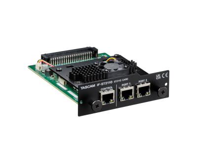 IF-ST2110 ST2110 card w/ 64In/64out 48kHz, 32In/32Out 96kHz