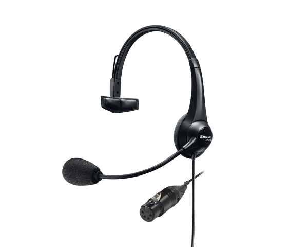 Shure BRH31M-NXLR4F Single-Sided Broadcast Headset 4-Pin XLR Female - Main Image