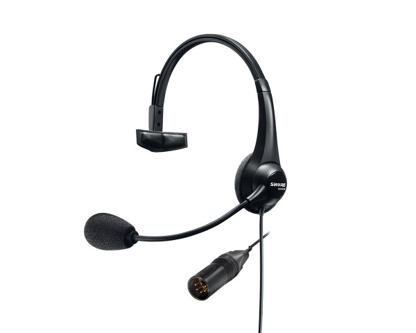 Shure BRH31M-NXLR5M Single-Sided Broadcast Headset 5-Pin XLR Male - Main Image