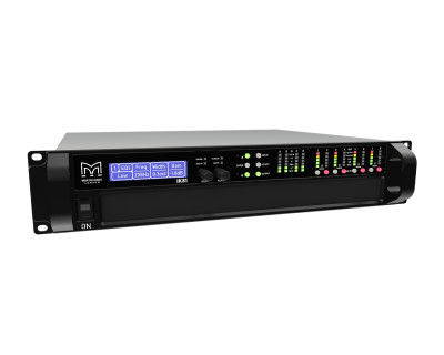 iKon iK81-DANTE 8 Channel Class D Amplifier 8x1250W @ 4Ω 2U 