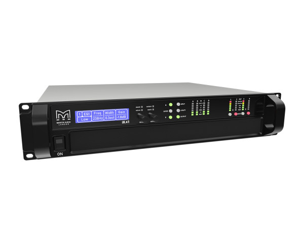 Martin Audio iKon iK41-DANTE 4 Channel Class D Amplifier 4x1500W @ 4Ω 2U - Main Image