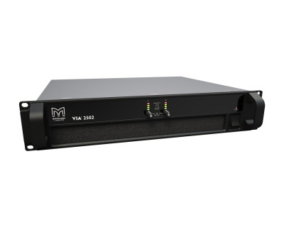 VIA2502 2 Channel Class D 2x1250W @ 2Ω Power Amp 2U 