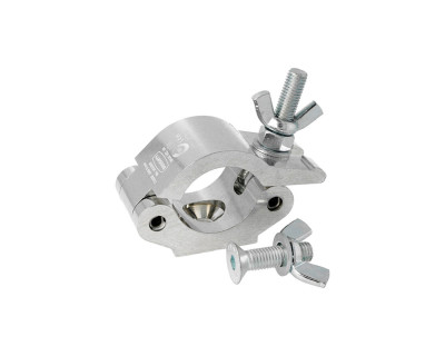 T58600 Low Profile Clamp With Bolt/Nut/Washer WLL 500kg SILVER