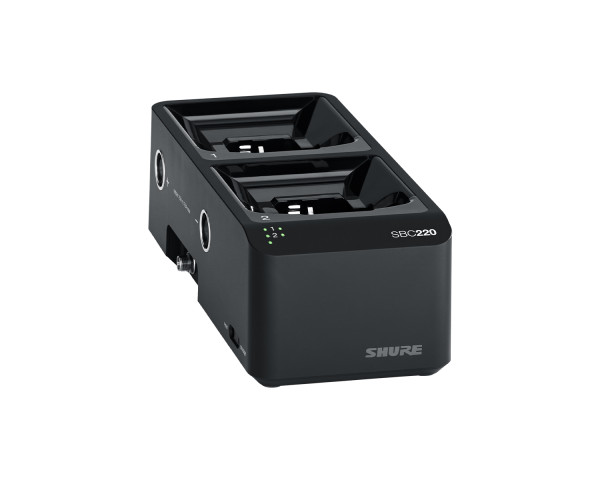 Shure SBC220 2-Bay Networked Docking Charger No PSU - Main Image
