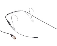 Shure DH5B/O-LM3 DuraPlex DH5 Omni Headworn Mic LEMO3 IP57 Black - Image 1
