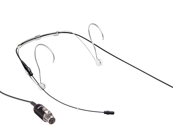 Shure DH5B/O-MTQG DuraPlex DH5 Omni Headworn Mic MTQG IP57 Black - Main Image