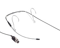 Shure DH5B/O-MTQG DuraPlex DH5 Omni Headworn Mic MTQG IP57 Black - Image 1