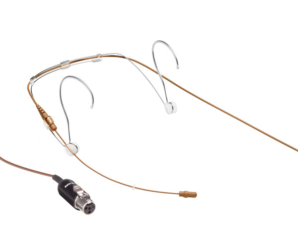 Shure DH5C/O-MTQG DuraPlex DH5 Omni Headworn Mic MTQG IP57 Cocoa - Main Image