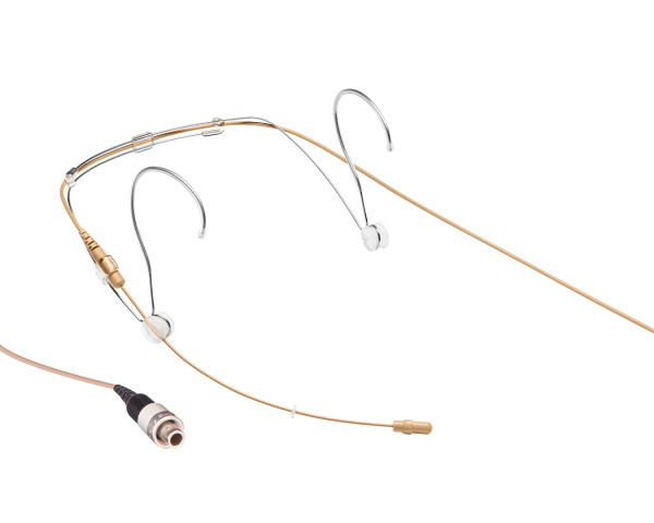 Shure DH5T/O-LM3 DuraPlex DH5 Omni Headworn Mic LEMO3 IP57 Tan - Main Image