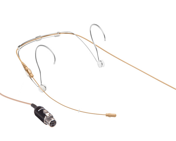 Shure DH5T/O-MTQG DuraPlex DH5 Omni Headworn Mic MTQG IP57 Tan - Main Image