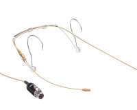 Shure DH5T/O-MTQG DuraPlex DH5 Omni Headworn Mic MTQG IP57 Tan - Image 1