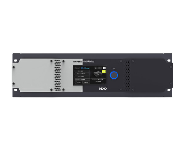 NEXO NXAMP4X4MK2 4Ch Power Amp and Controller 4x4500W 3U - Main Image