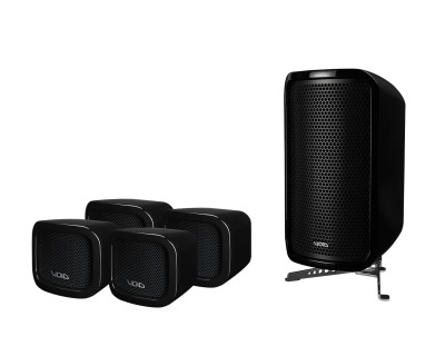 System Package A 1 x Cyclone 208i / 4 x Cyclone 4 Black