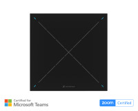 Sennheiser TeamConnect Ceiling 2 Beamforming Array Mic with PoE/Dante Black - Image 1