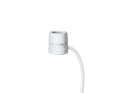 WL183M Omnidirectional Condenser Lavalier Microphone TQG White