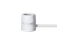 Shure WL183M Omnidirectional Condenser Lavalier Microphone LM3 White - Image 2