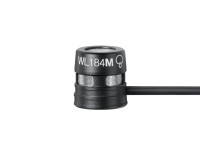 Shure WL184M Supercardioid Condenser Lavalier Microphone LM3 Black - Image 2