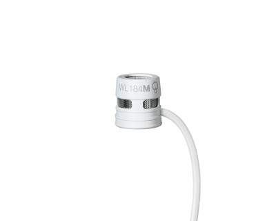 WL184M Supercardioid Condenser Lavalier Microphone LM3 White
