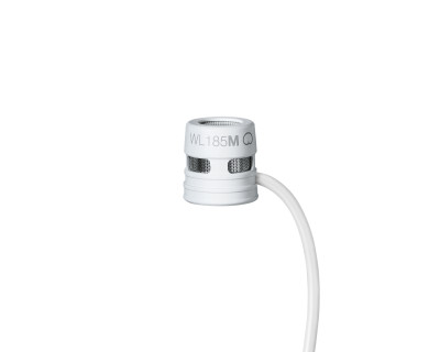 WL185M Cardioid Condenser Lavalier Microphone TQG White