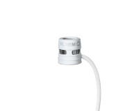 Shure WL185M Cardioid Condenser Lavalier Microphone LM3 White - Image 1