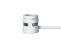 Shure WL185M Cardioid Condenser Lavalier Microphone LM3 White - Image 2