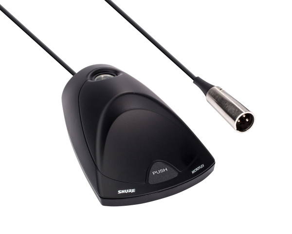 Shure MX400DP Microflex Desktop Base Mount Preamp for MX405/MX410/MX415 - Main Image