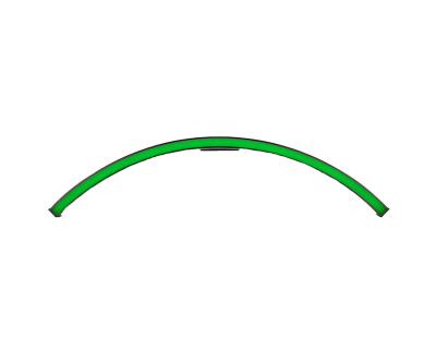 Pixie Curve 60 Indoor 90° Curved RGB LED Pixel Strip 25