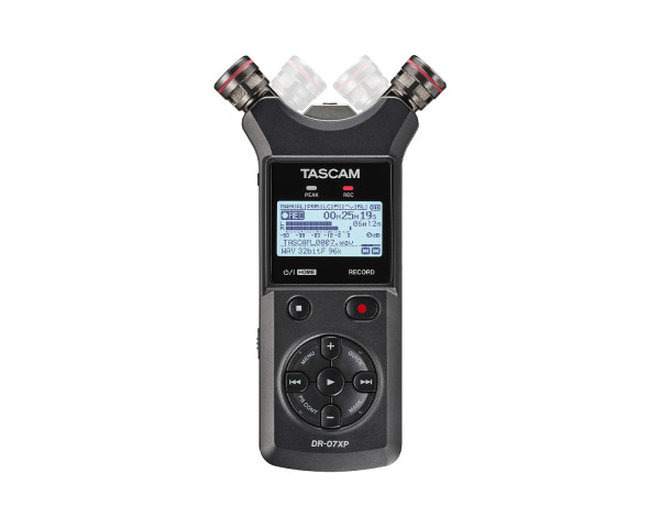 Tascam DR-07XP 32-Bit Float Stereo Audio Recorder / USB-C 2x2 Interface - Main Image