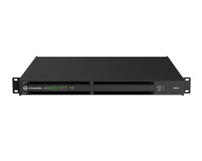 IX30:8 Networked DSP Power Amp 8x375W @ 4Ω Dante 1U