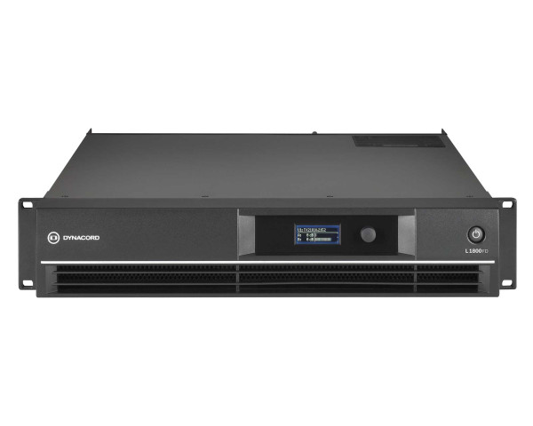 Dynacord L1800FD Live Series DSP Amplifier 2x850W @ 4Ω 2x1400W @ 2Ω 2U - Main Image