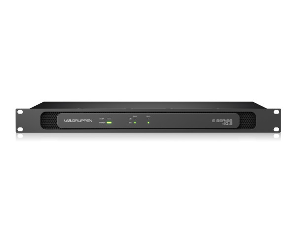 Lab Gruppen E 40:2 Energy Efficient Class-D Amplifier 2x2000W 19 1U - Main Image