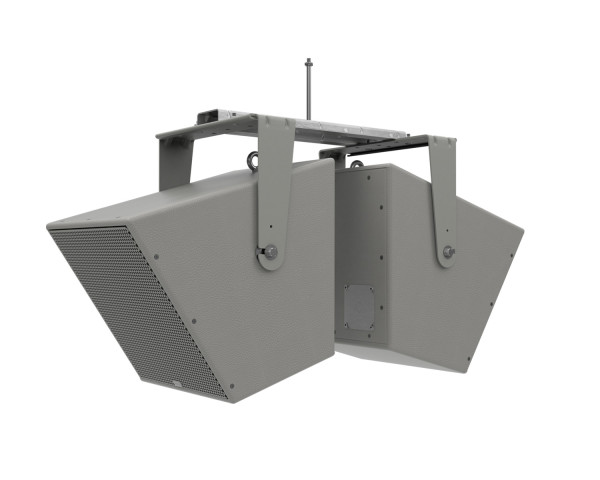 Biamp CCA-80D Grey 3-Way Dual 8 Horn Loaded Loudspeaker 100V - Main Image