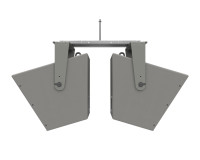Biamp CCA-80D Grey 3-Way Dual 8 Horn Loaded Loudspeaker 100V - Image 3