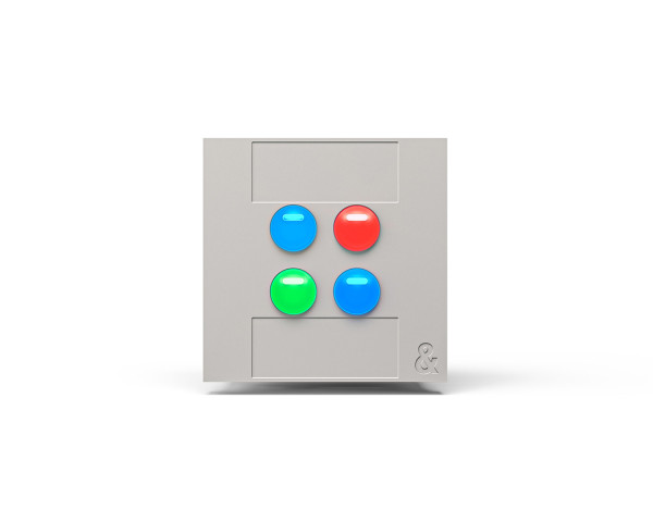 Allen & Heath IP4 Wallplate Controller for AHM/dLive/Avantis PoE White - Main Image