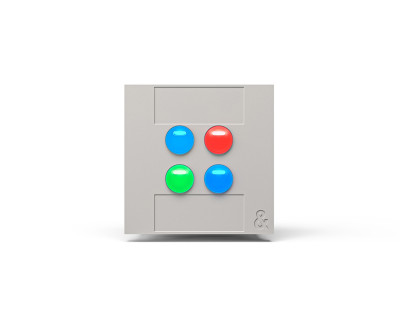 IP4 Wallplate Controller for AHM/dLive/Avantis PoE White