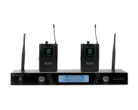 Trantec S2.4BBX DUAL Beltpack Wireless Mic System (2x S2.4-BTX) 2.4GHz - Image 1