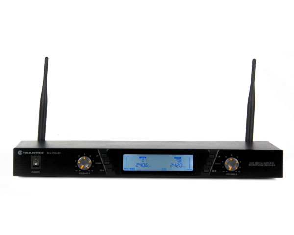 Trantec S2.4RX2 DUAL Receiver Only 2.4GHz - Main Image
