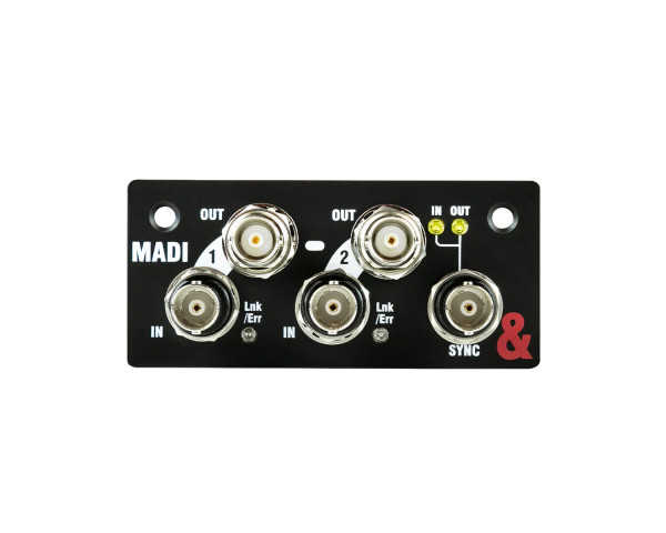 Allen & Heath SQ MADI 64x64 MADI Interface Card for SQ Series and AHM-64 Mixers - Main Image