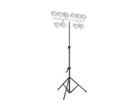 K&M 24730 Wind-up Stand for Lighting / Loudspeakers 1405-3000mm Black - Image 6