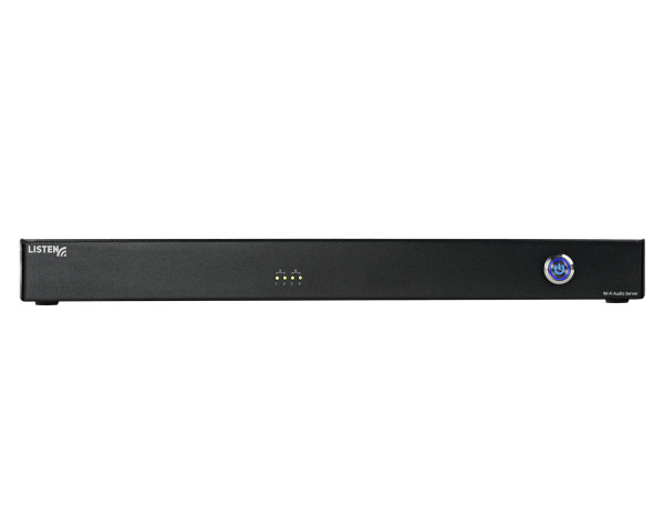 Listen Technologies LW-210-04 ListenWIFI 4 Channel Wi-Fi Audio Server 1U - Main Image