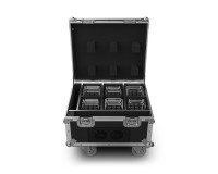 CHAUVET Professional WELL FIT X X6 LED Uplighter 6x in Charging Flightcase Chrome IP65 - Image 2