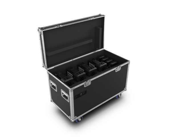 CHAUVET Professional WELL PANEL X X4 LED Panels 4x in Charging Flightcase IP65 - Main Image