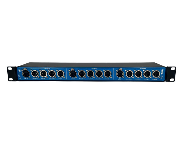 Kelsey Acoustics 4CAT-12XOR 3x 4-Way Output Analogue Audio Over Cat Cable 1U - Main Image