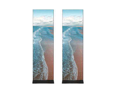 Theatrixx Totem 1.8mm LED Digital Poster PAIR in Flightcase