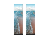 Theatrixx Theatrixx Totem 1.8mm LED Digital Poster PAIR in Flightcase - Image 1
