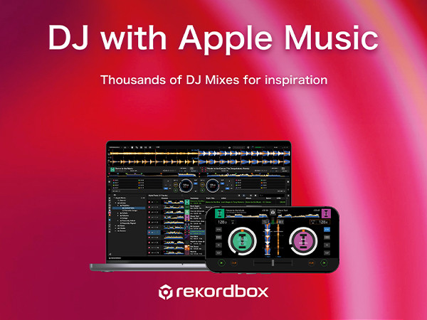 Apple Music support added to rekordbox and all-in-one DJ systems OMNIS-DUO and XDJ-AZ
