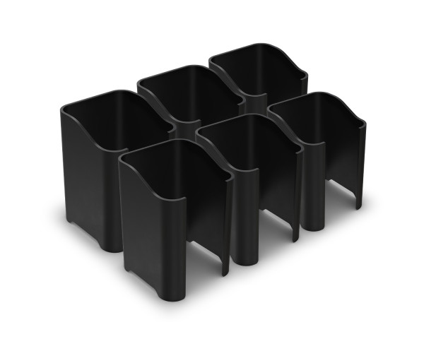 CHAUVET Professional WELL Fit X Black Fixture Cover 6-Pack - Main Image