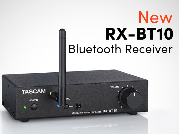 Professional Stereo Bluetooth Receiver From Tascam